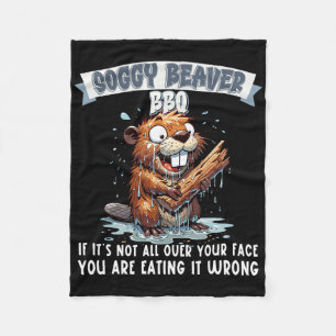 Couverture Polaire Soggy Beaver Bbq Si ce n'est pas tout sur votre vi