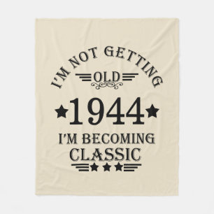 Couverture Polaire Soixante-dix vintages fête du 80e anniversaire