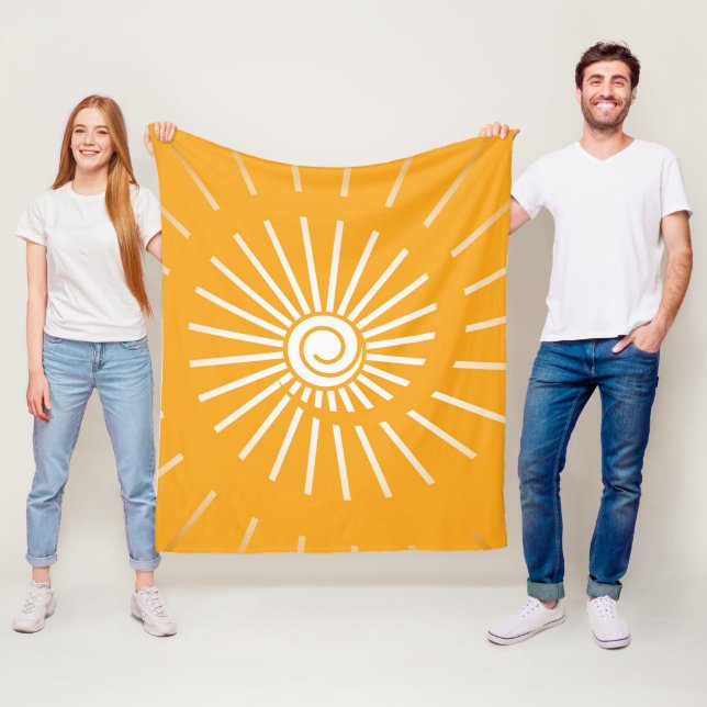 Couverture Polaire Soleil 2 (En situation)