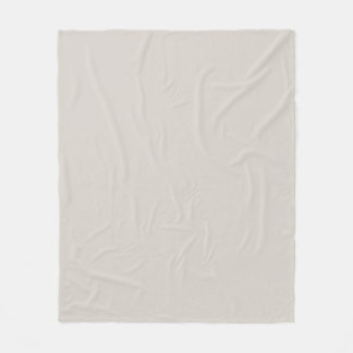 Couverture Polaire Solid Beige 