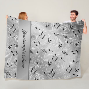 Couverture Polaire son, métal, musique, musical, signe, note, forme,