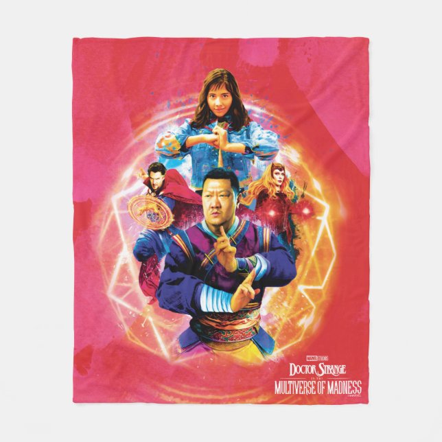 Couverture Polaire Sorcier Suprême & Alliés Mystic Graphisme (Devant)