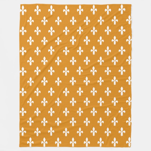 Couverture Polaire Souci Victorian Fleur de Lys (Devant)