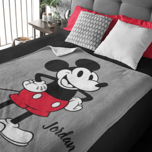 Couverture Polaire Souris classique Mickey Une Véritable Origine