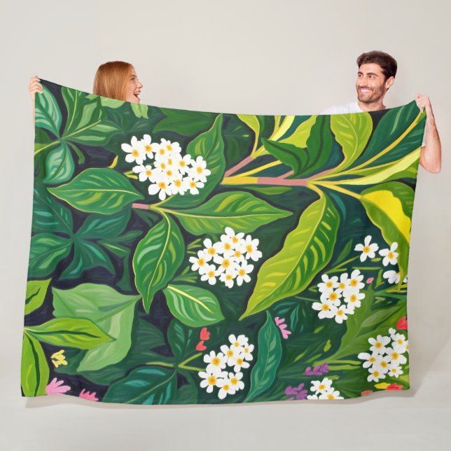 Couverture Polaire Sous La Canopée De La Jungle (En situation)