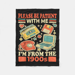 Couverture Polaire Soyez patient avec moi, je suis des années 1900