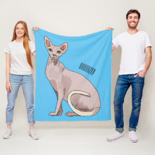Couverture Polaire Sphynx cat