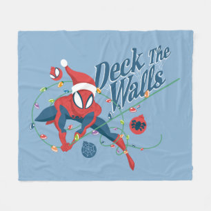 Couverture Polaire Spider-Man "Deck The Walls"