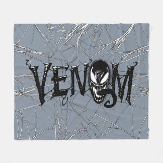 Couverture Polaire Spider-Man | Logo du nom de la Venom