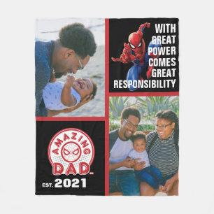 Couverture Polaire Spider-Man   Papa Extraordinaire