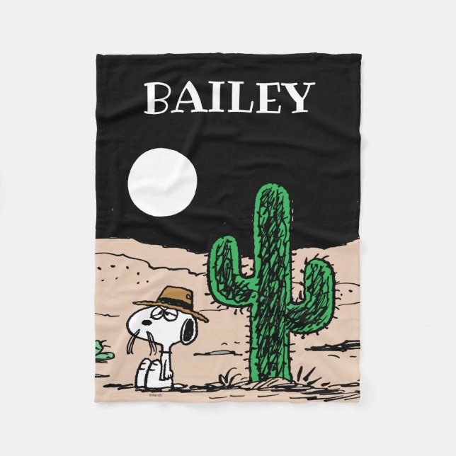 Couverture Polaire Spike dans un désert illuminé par la Lune (Devant)