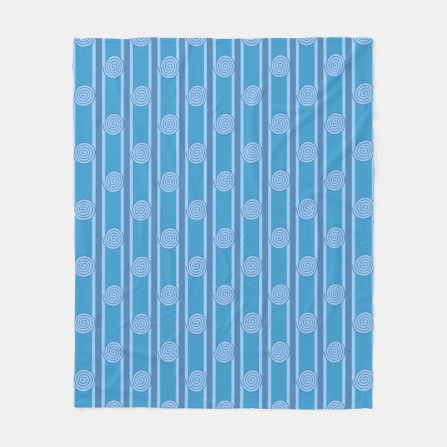 Couverture Polaire Spirale triée (Devant)