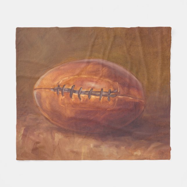 Couverture Polaire Sport rustique | Football (Devant (Horizontal))