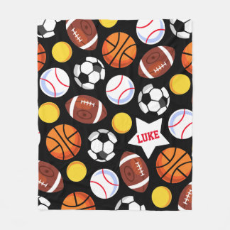 Couverture Polaire Sports aux couleurs vives