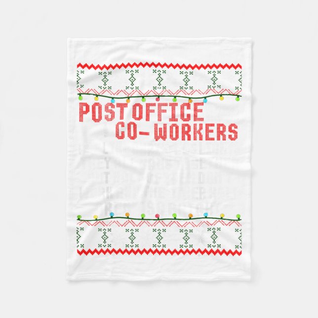 Couverture Polaire St Office Co Workers Are Like Christmas Lights The (Devant)