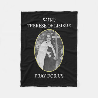 Couverture Polaire St Therese de Lisieux T-Shirt Saint Little Flower