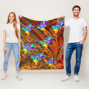 Couverture polaire Star Birds