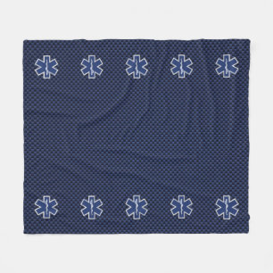 Couverture Polaire Star of Life Paramedic Carbon Fibre Style