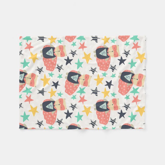 Couverture Polaire Star Super Hero (Devant (Horizontal))