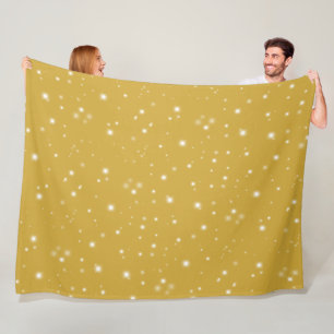 Couverture Polaire Starlight Boho Gold