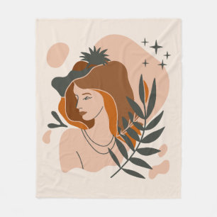 Couverture Polaire Stars Boho Woman