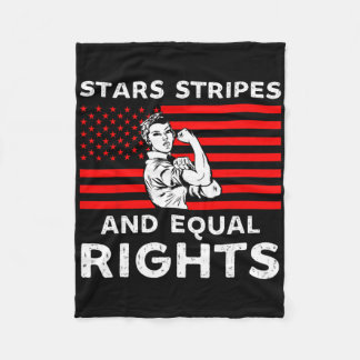 Couverture Polaire Stars Stripes Et Égalité Des Droits 4 juillet Femm
