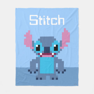 Couverture Polaire Stitch 8 bits