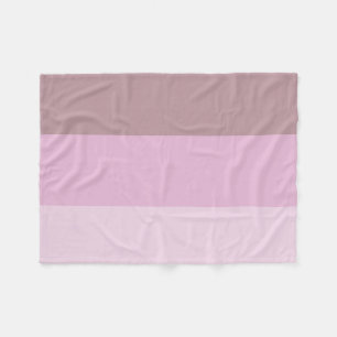Couverture Polaire Striped ombre
