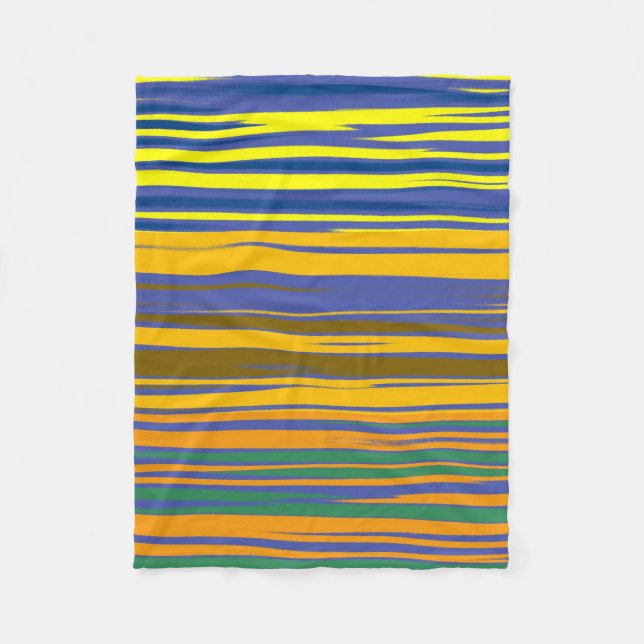 Couverture Polaire Stripes Pattern (Devant)