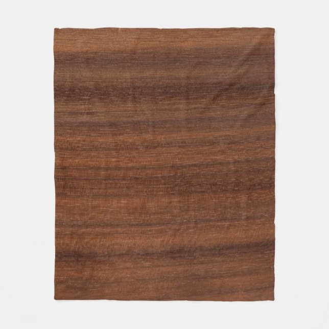 Couverture Polaire Structure du grain de bois de texture (Devant)