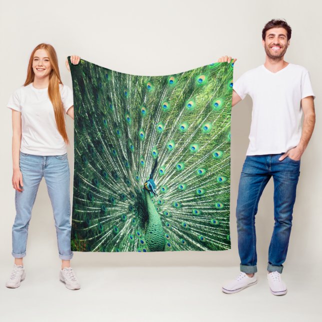 Couverture Polaire Strut Peacock (En situation)