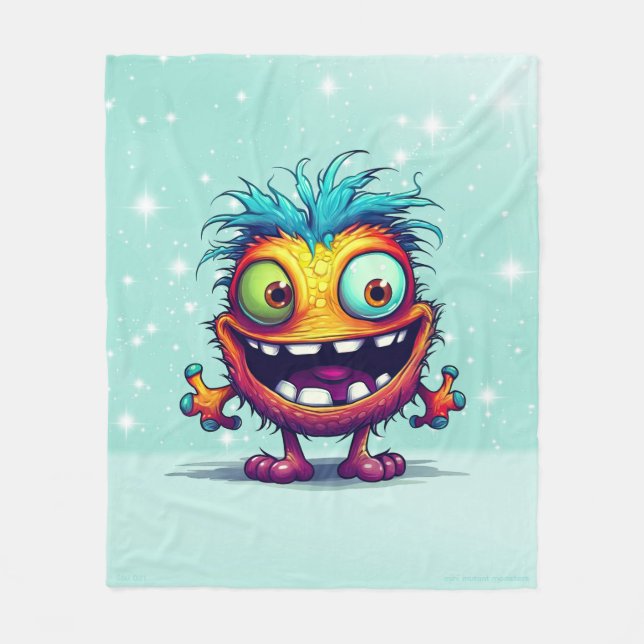 Couverture Polaire Stu 001 est le Troll Mini Monster (Devant)