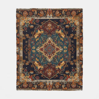 Couverture Polaire Style marocain Rouge