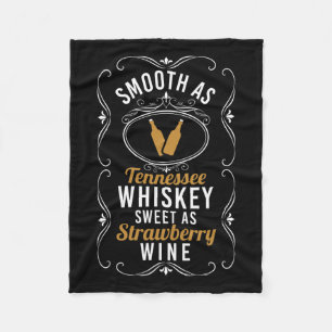 Couverture Polaire Sucré Comme Fraise Vin Tennessee Fierté Boire