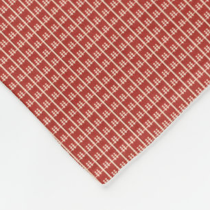 Couverture Polaire Suédois Folk Knit