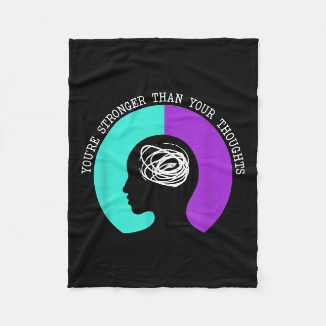 Couverture Polaire Suicide Awareness Suicide Prevention Suprt Survivo (Devant)