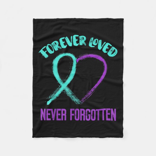 Couverture Polaire Suicide Awareness Suicide Prevention Suprt Survivo (Devant)