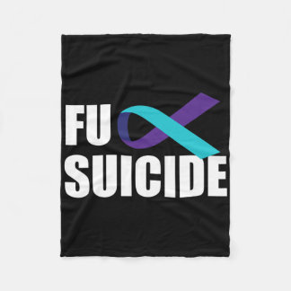 Couverture Polaire Suicide Sensibilisation au suicide Ruban Préventio