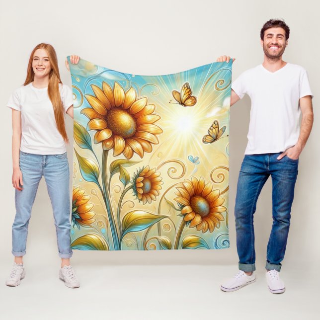 Couverture Polaire Sunbeam Serenade (En situation)