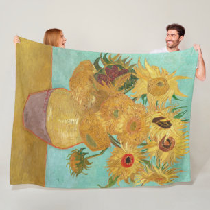 Couverture Polaire Sunflowers Vincent van Gogh