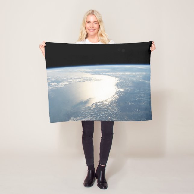 Couverture Polaire Sunglint Reflète Le Golfe Du Mexique (En situation)