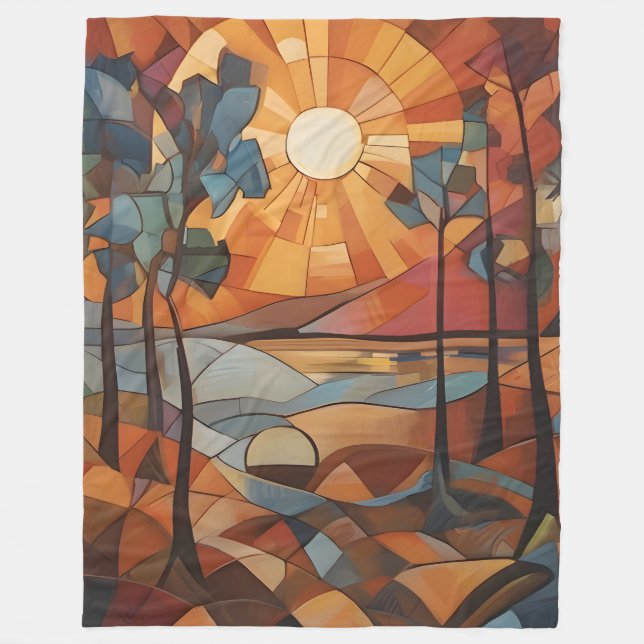Couverture Polaire Sunrise (Devant)