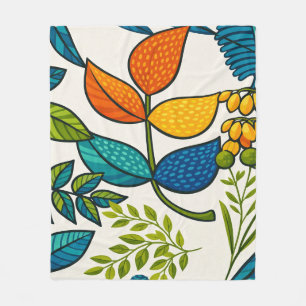 Couverture Polaire Sunstream Bloom