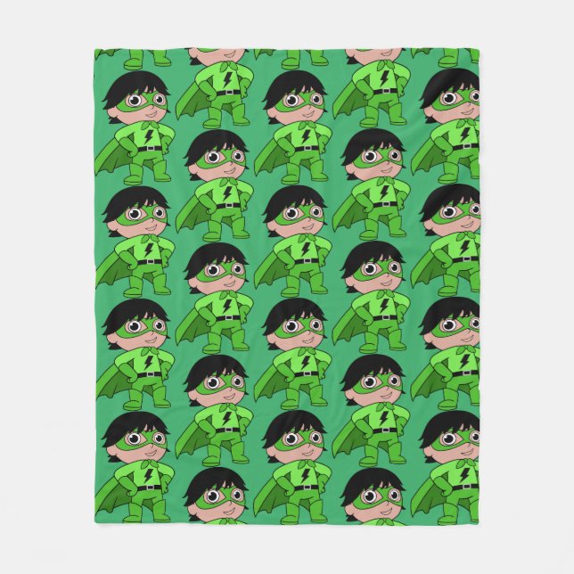 Couverture Polaire Super Boy Action Hero (Devant)