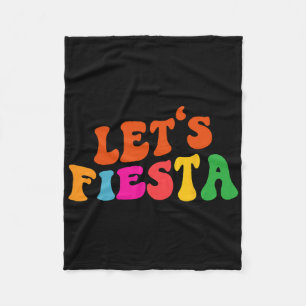 Couverture Polaire Super Faisons la fête drôle Cinco De Mayo Femmes H