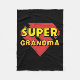 Couverture Polaire Super grand-mère