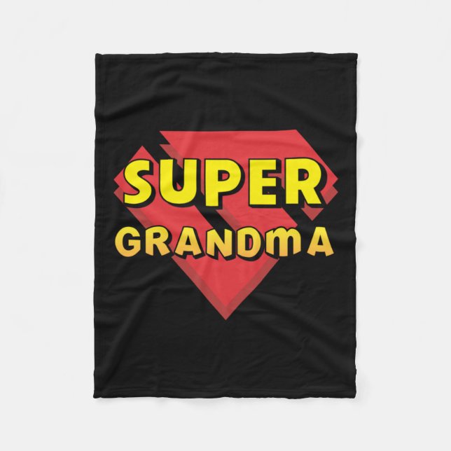 Couverture Polaire Super grand-mère (Devant)