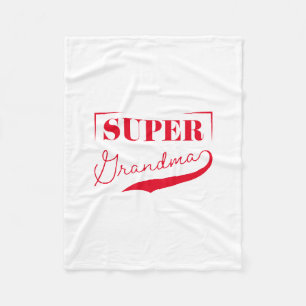 Couverture Polaire Super grand-mère