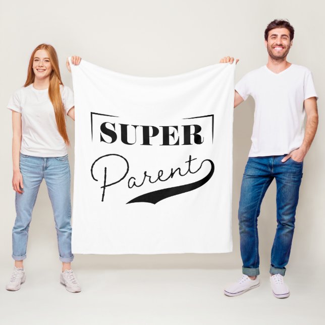 Couverture Polaire Super parent (En situation)