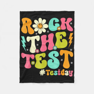 Couverture Polaire Super Rock The Test Motivational Retro Enseignants